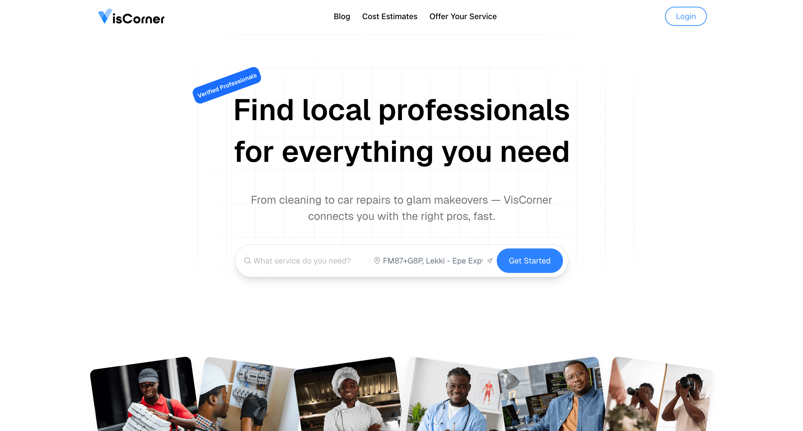 VisCorner homepage
